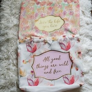 Women's Message Tote Bags New w/ tags Bundle of 2  16 W × 12 L